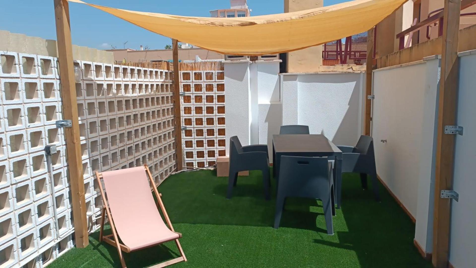 Estudio Centro Malaga Terraza Y Barbacoa 外观 照片