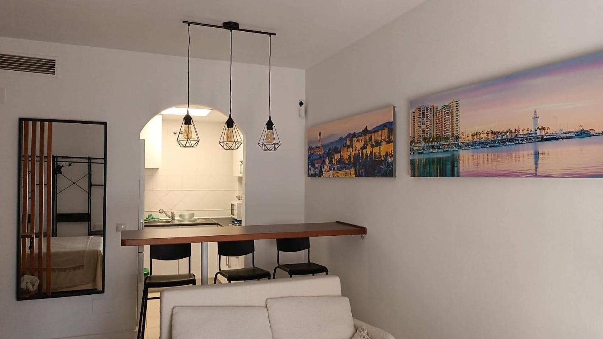 Estudio Centro Malaga Terraza Y Barbacoa 外观 照片